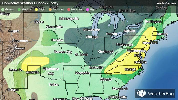 Today's Severe Weather Outlook