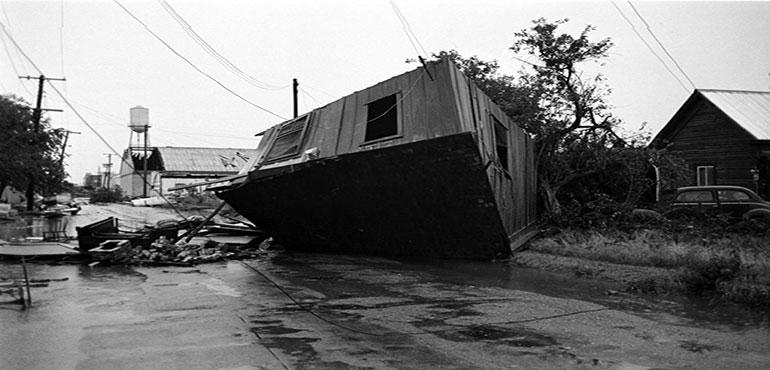 Waco, Texas after an F5 tornado hit the city, May 11, 1953. John Dominis/Life Pictures/Shutterstock