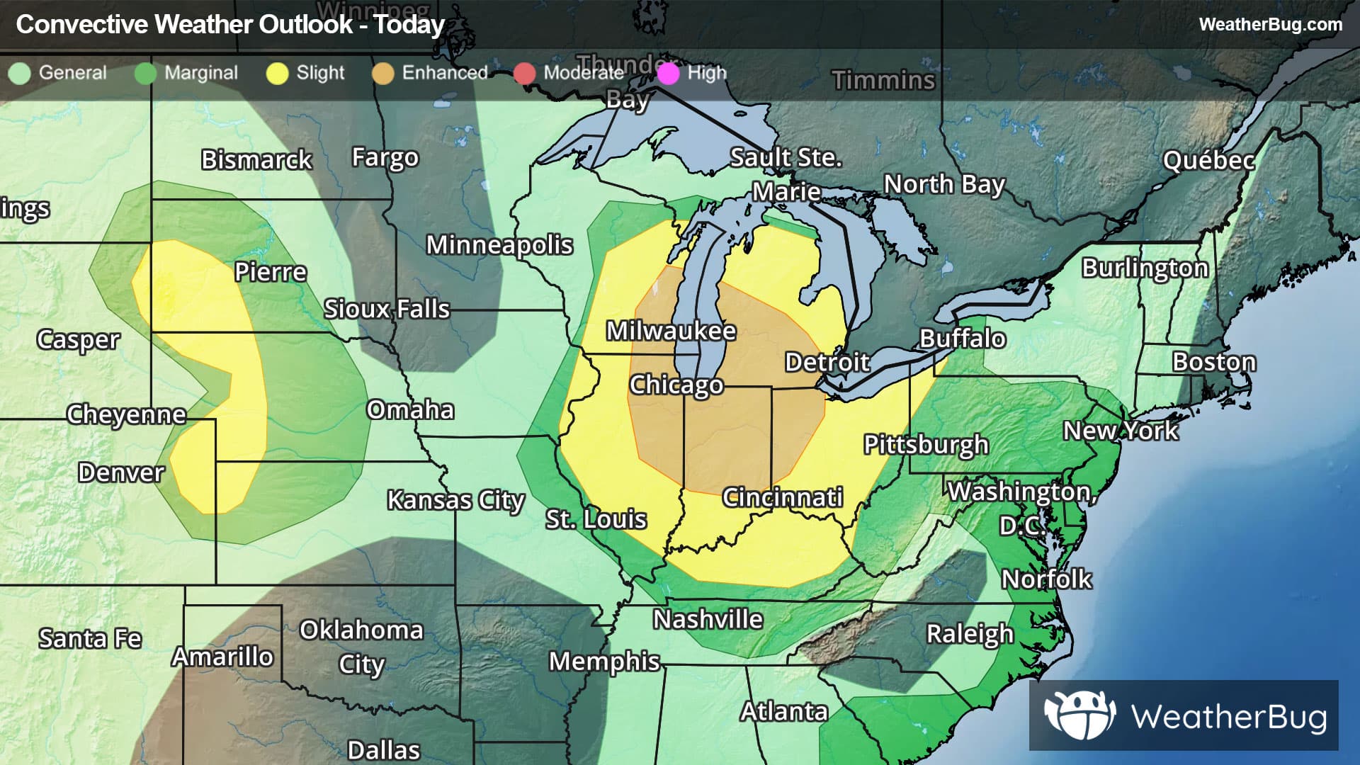 Today's Severe Weather Outlook