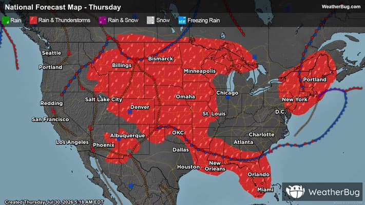 Today's Weather Outlook