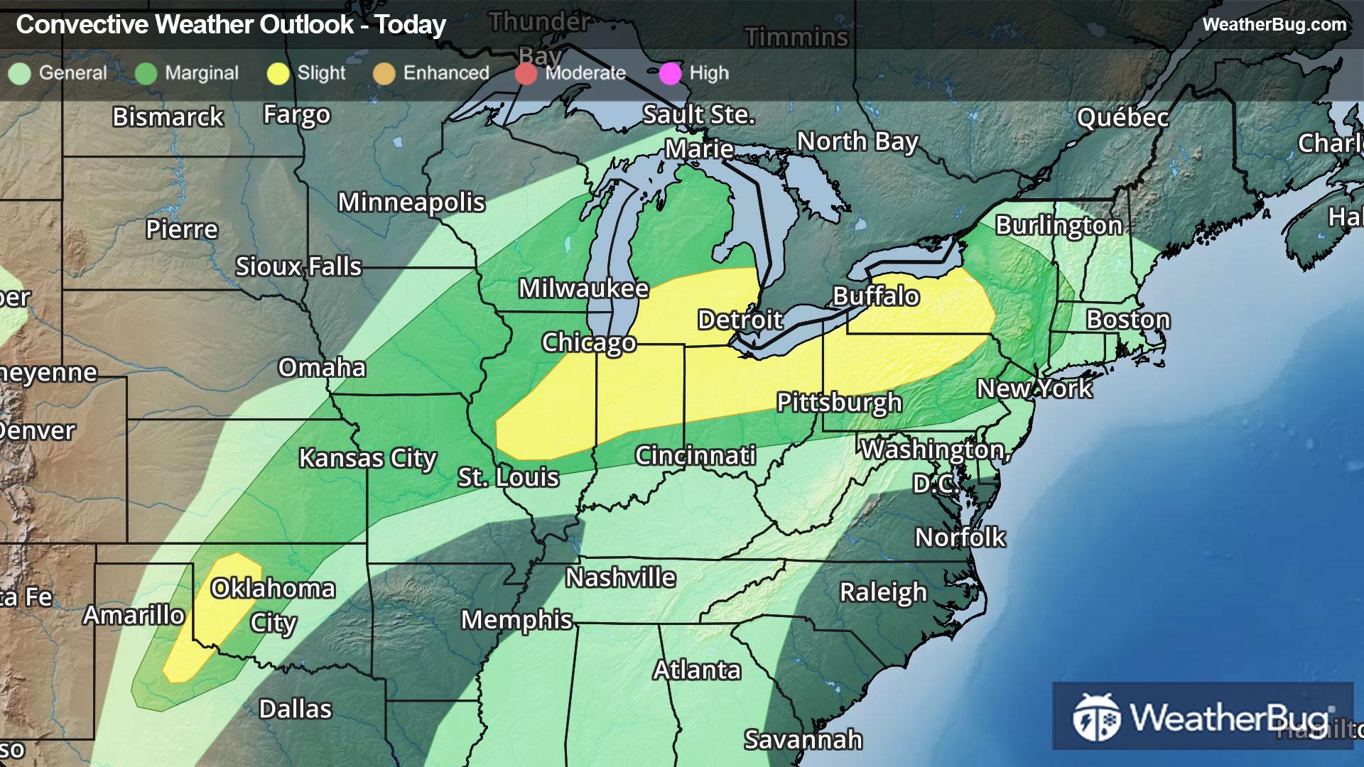 Today's Severe Weather Outlook