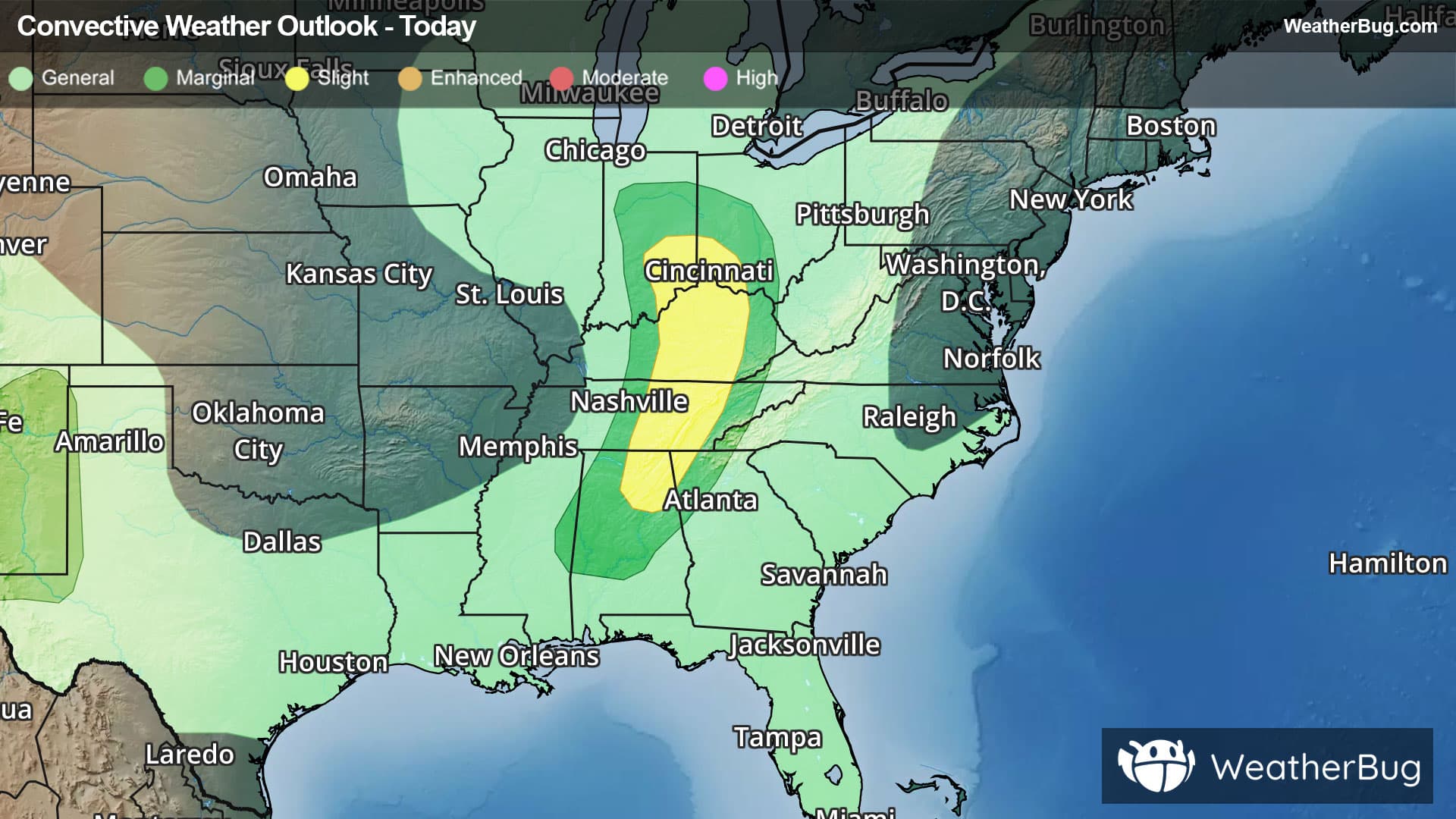 Today's Severe Weather Outlook