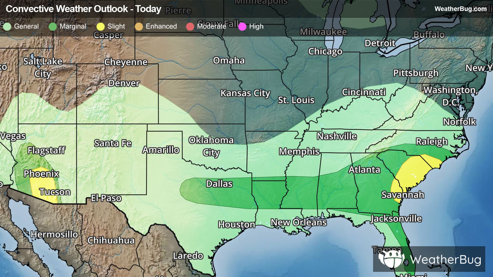 Today's Severe Weather Outlook