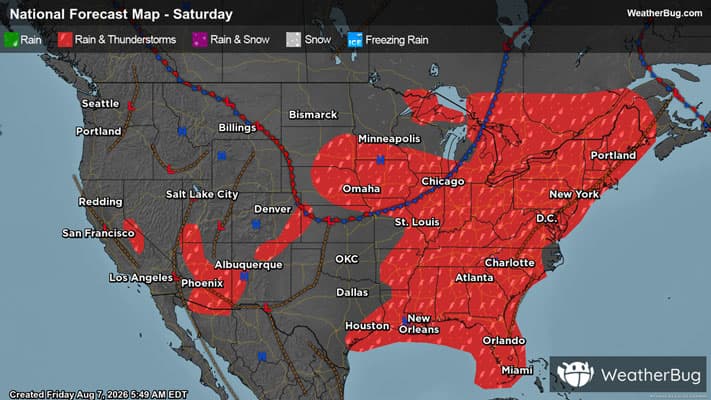 Weekend Weather Outlook