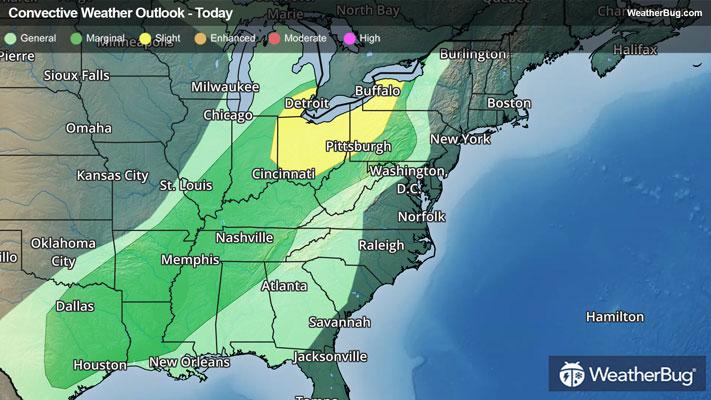 Today's Severe Weather Outlook