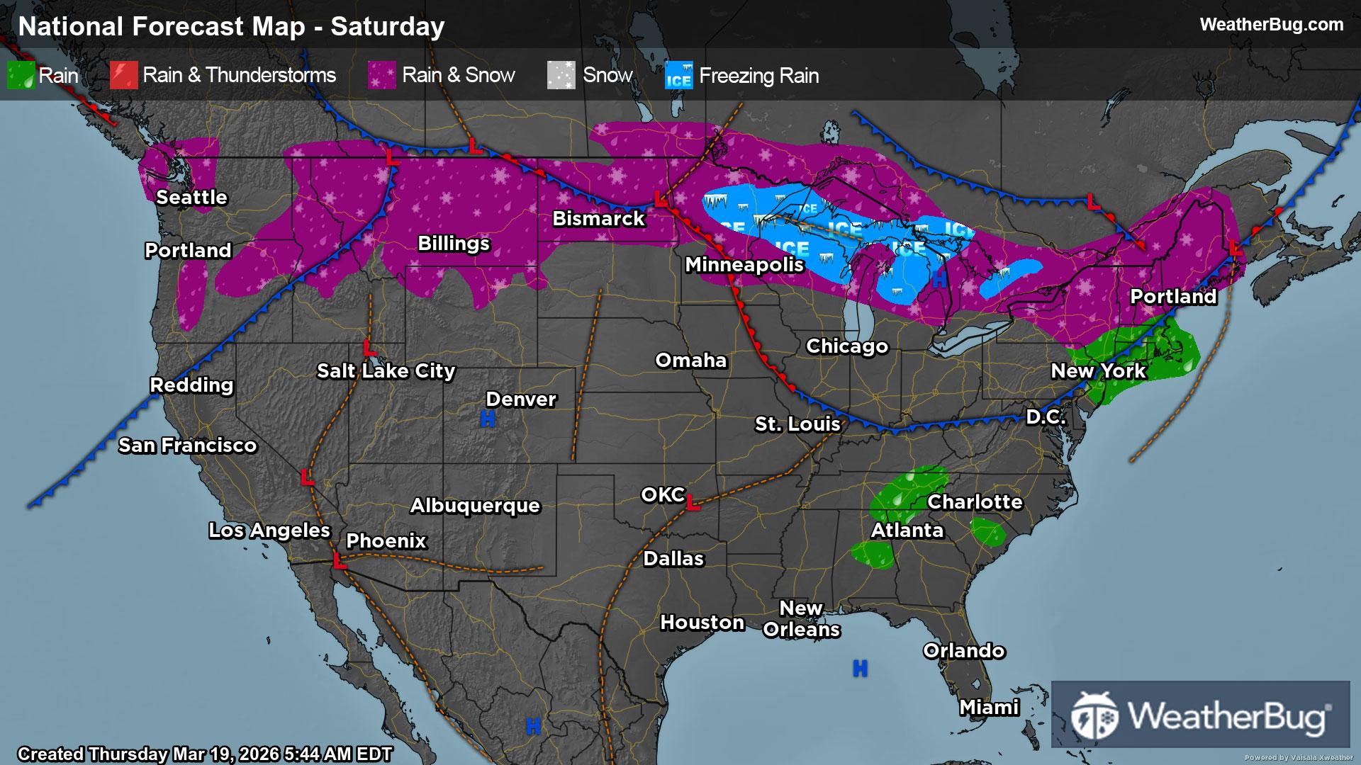 Weekend Weather Preview