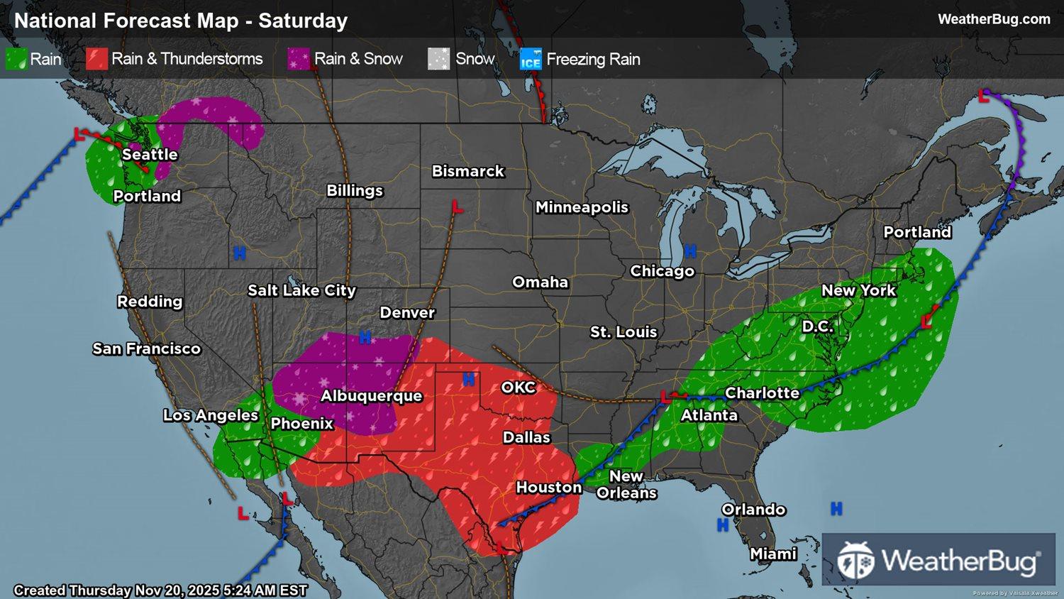 Weekend Weather Preview