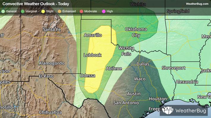 Today's severe weather outlook