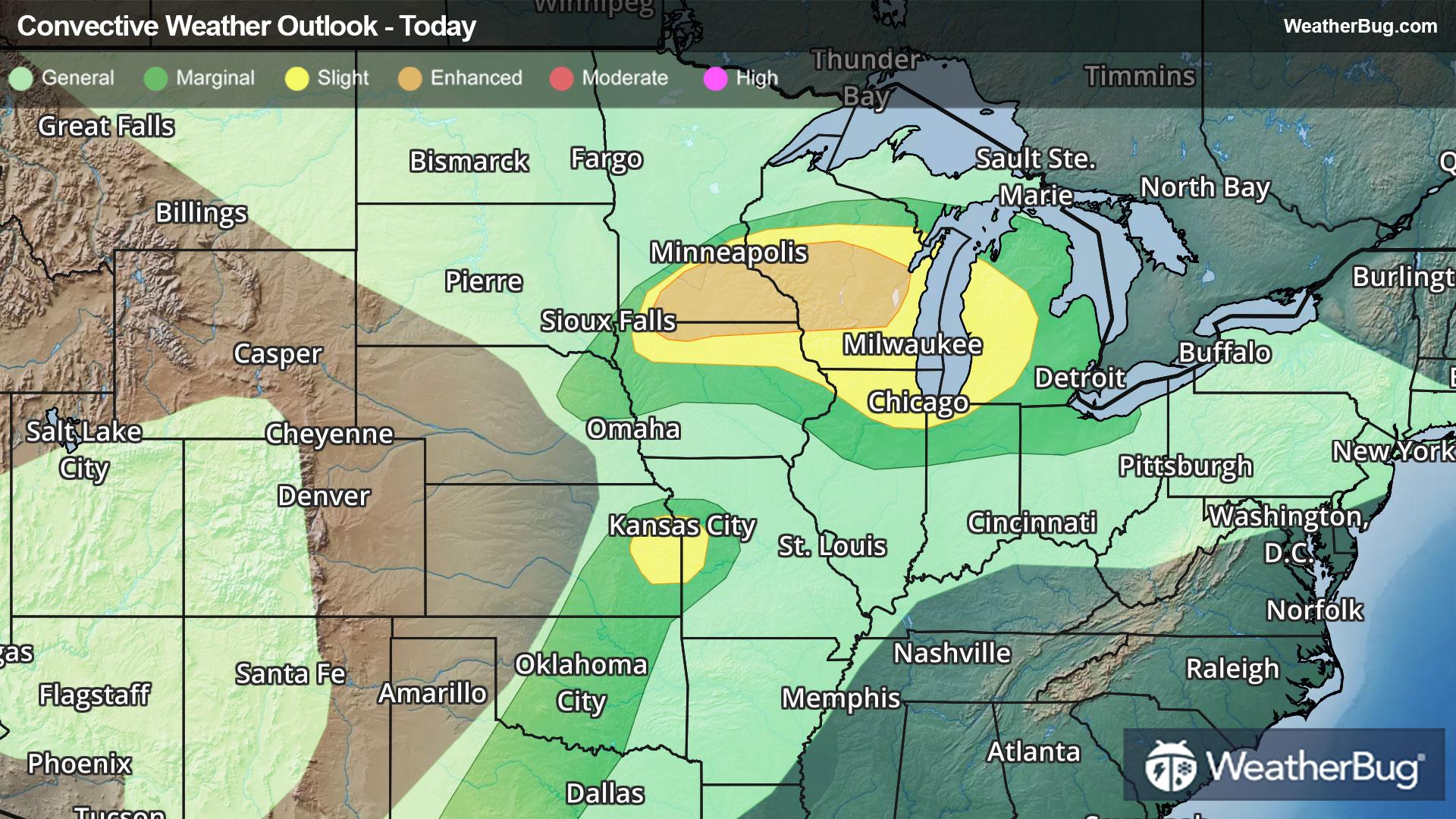 Today's Severe Weather Outlook