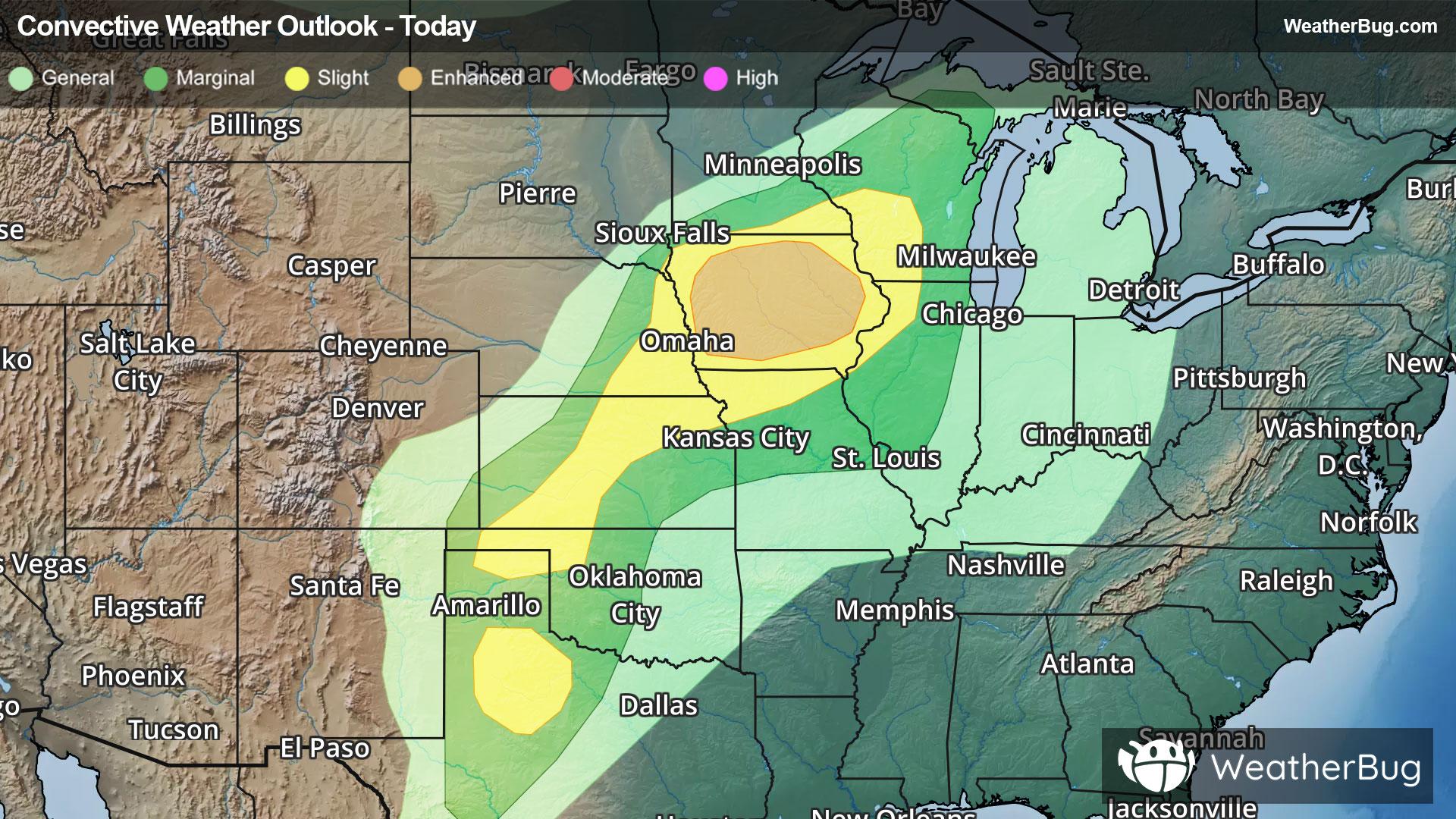 Today's Severe Weather Outlook