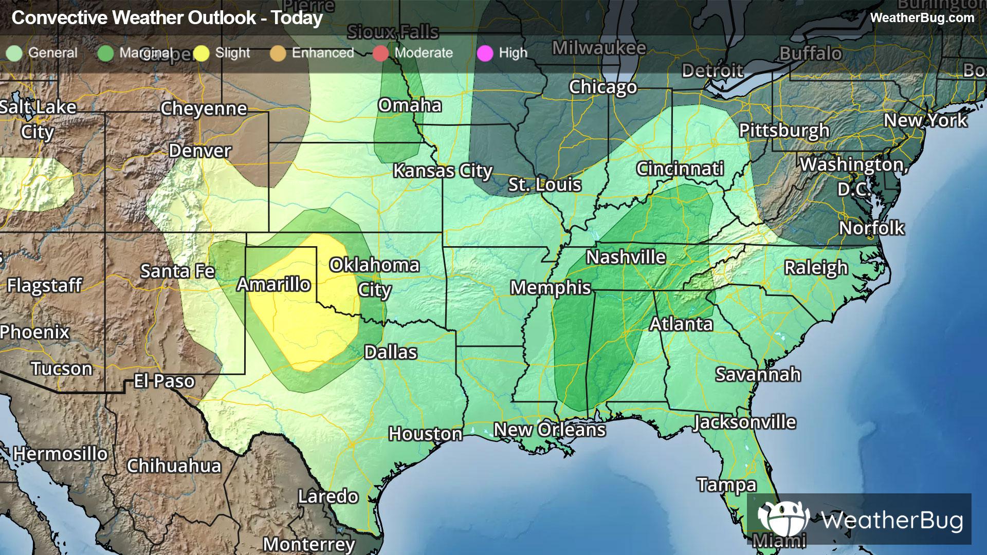 Today's Severe Weather Outlook