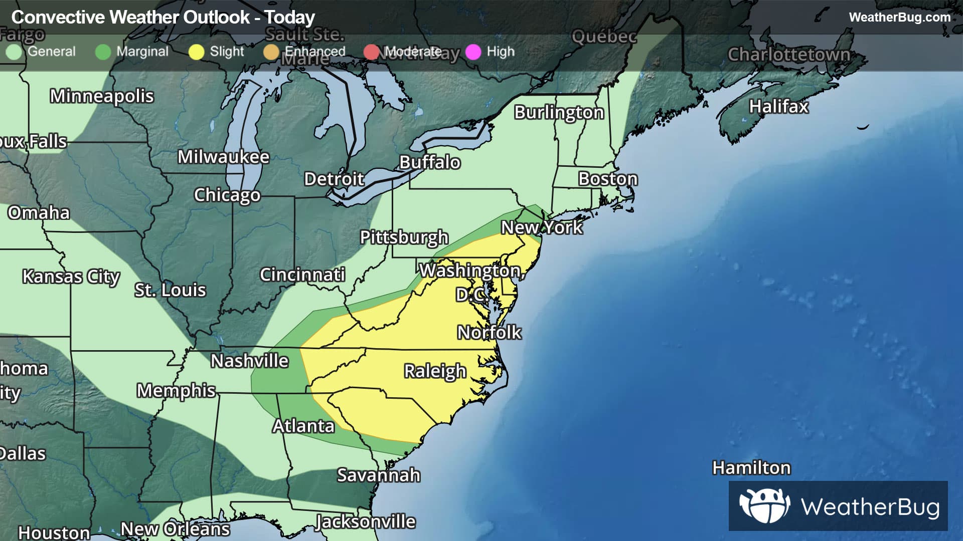 Severe Thunderstorm Outlook