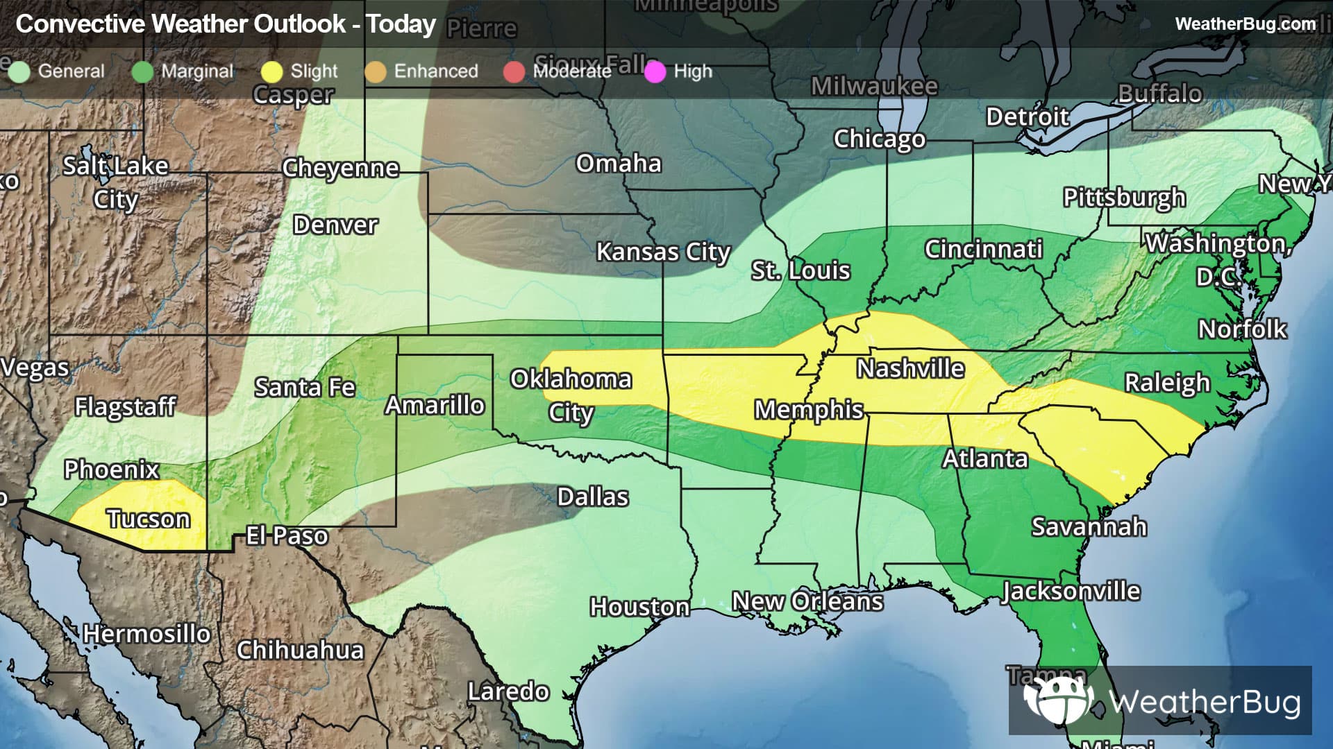 Today's Severe Weather Outlook