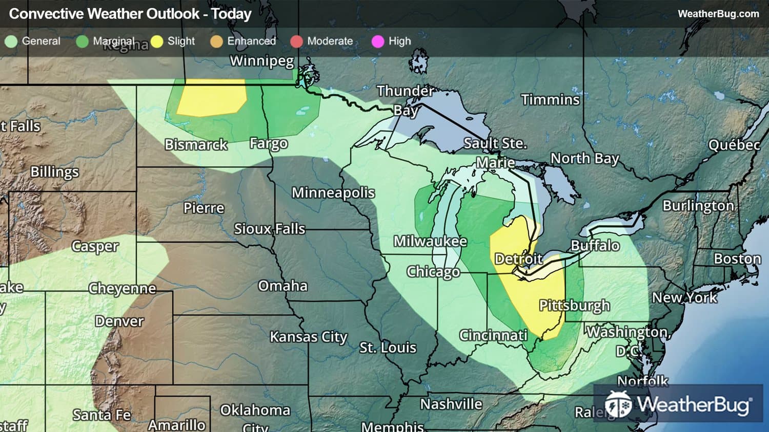 Today's Severe Weather Outlook