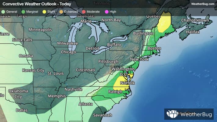 Today's Severe Weather Outlook