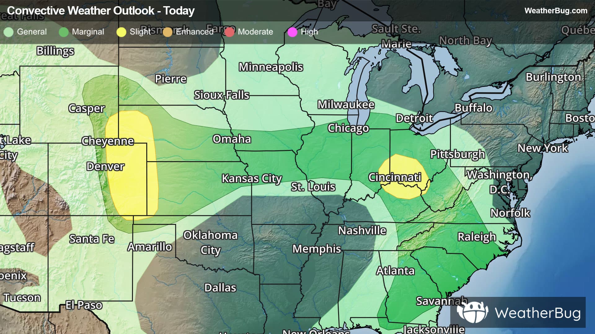 Today's Severe Weather Outlook