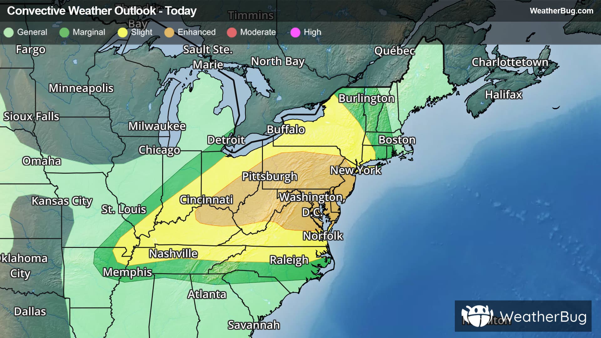 Severe Thunderstorm Outlook