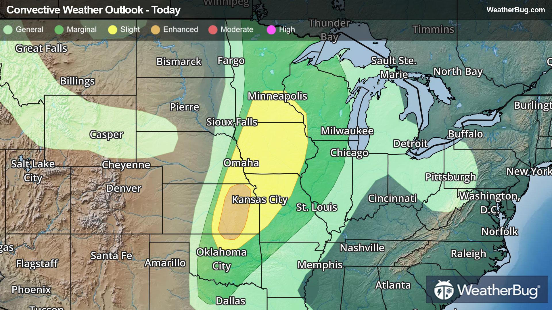 Today's Severe Weather Outlook