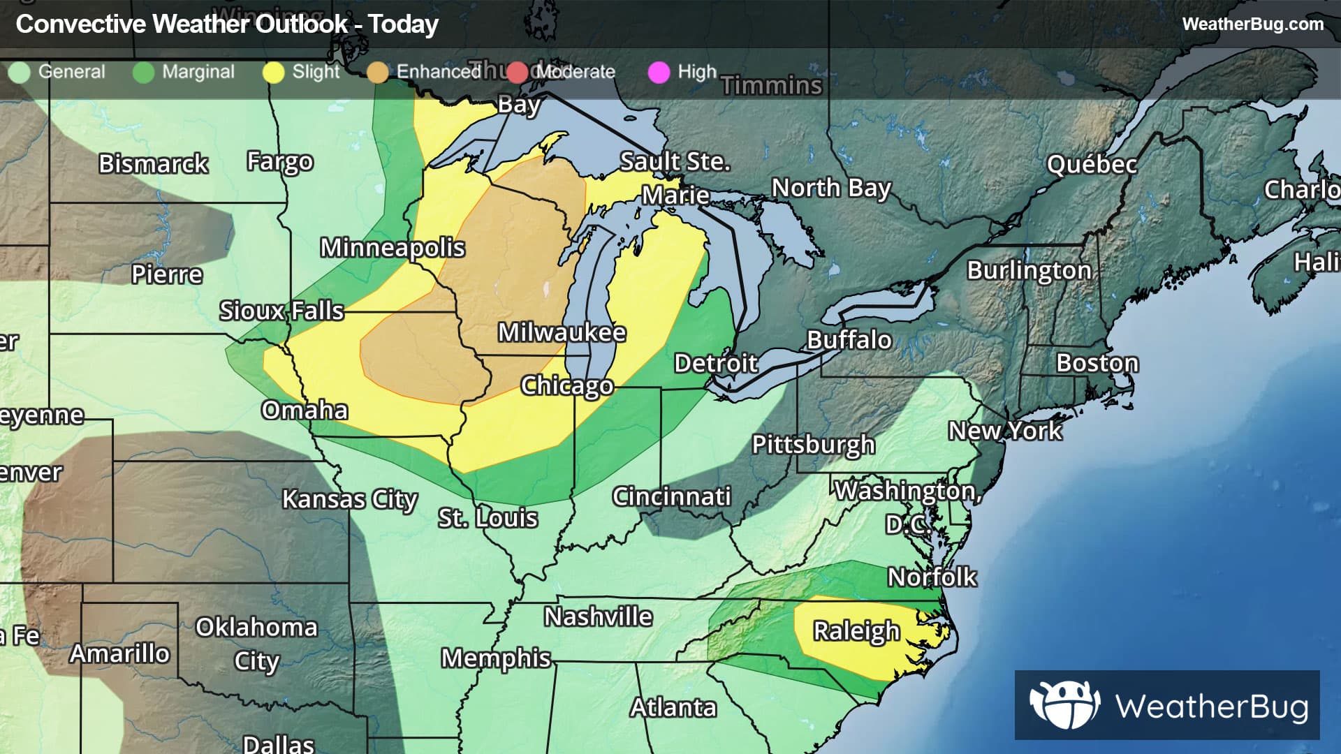 Today's Severe Weather Outlook