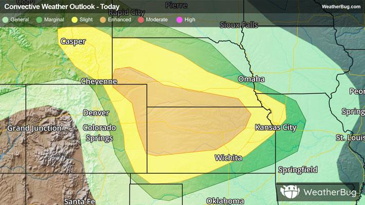 Today's severe weather outlook