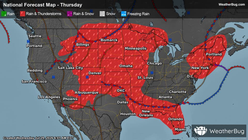 Today's Weather Outlook