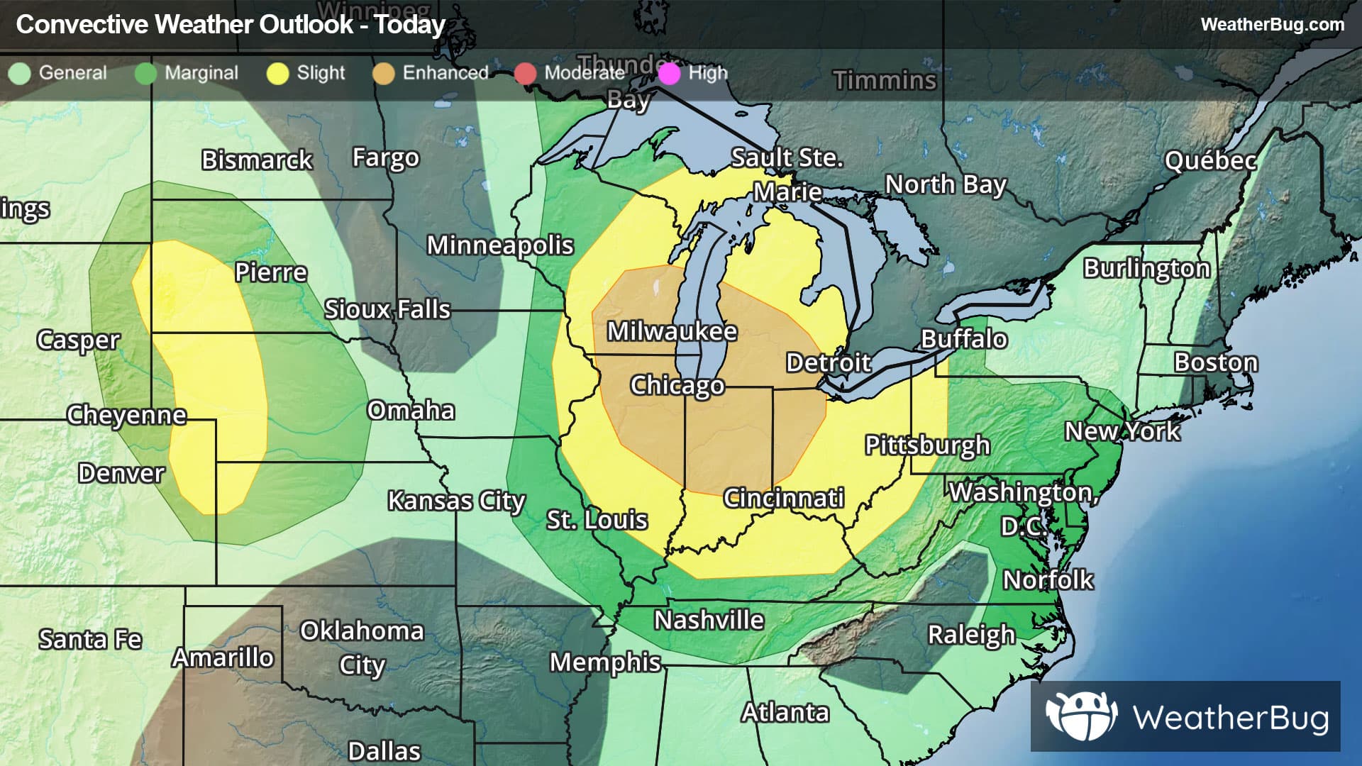 Today's Severe Weather Outlook