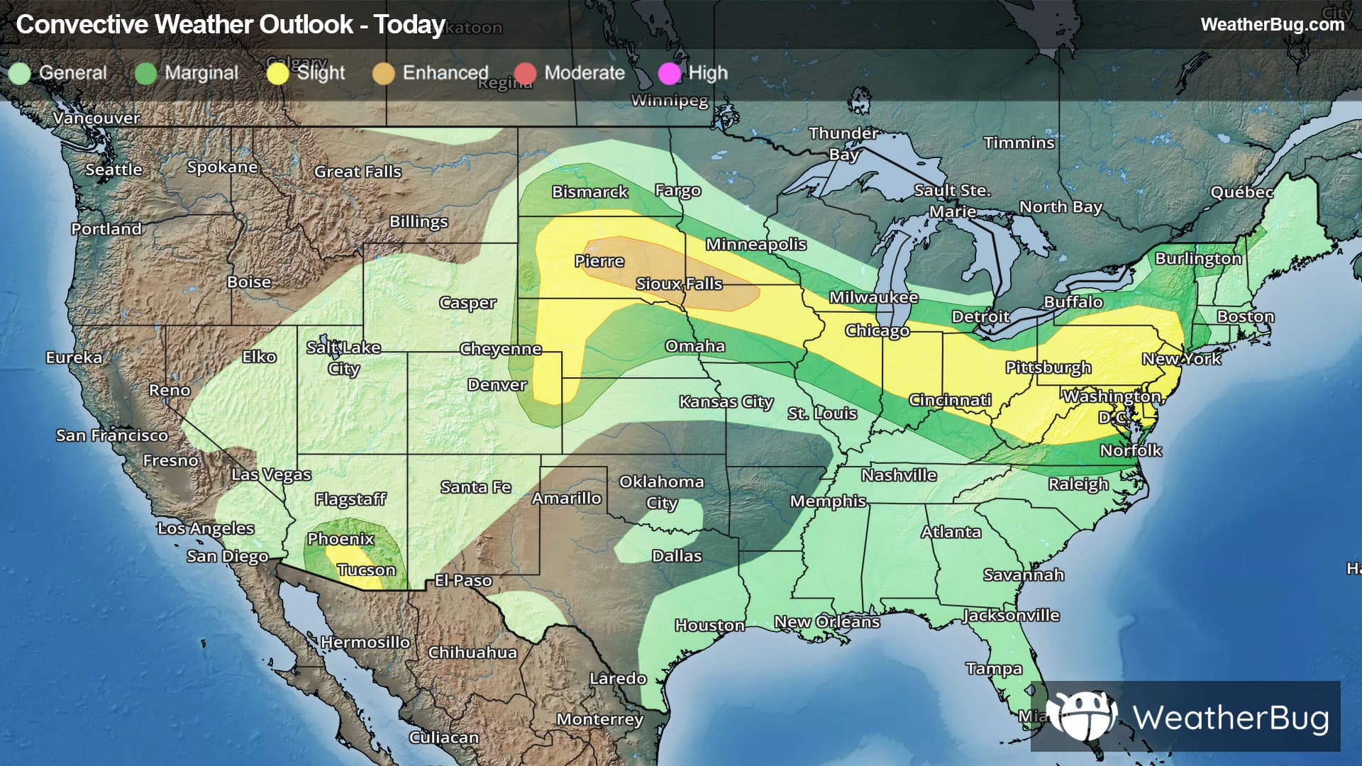 Today's Severe Weather Outlook