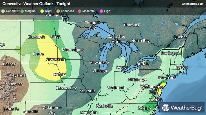 Tonight's Severe Weather Outlook