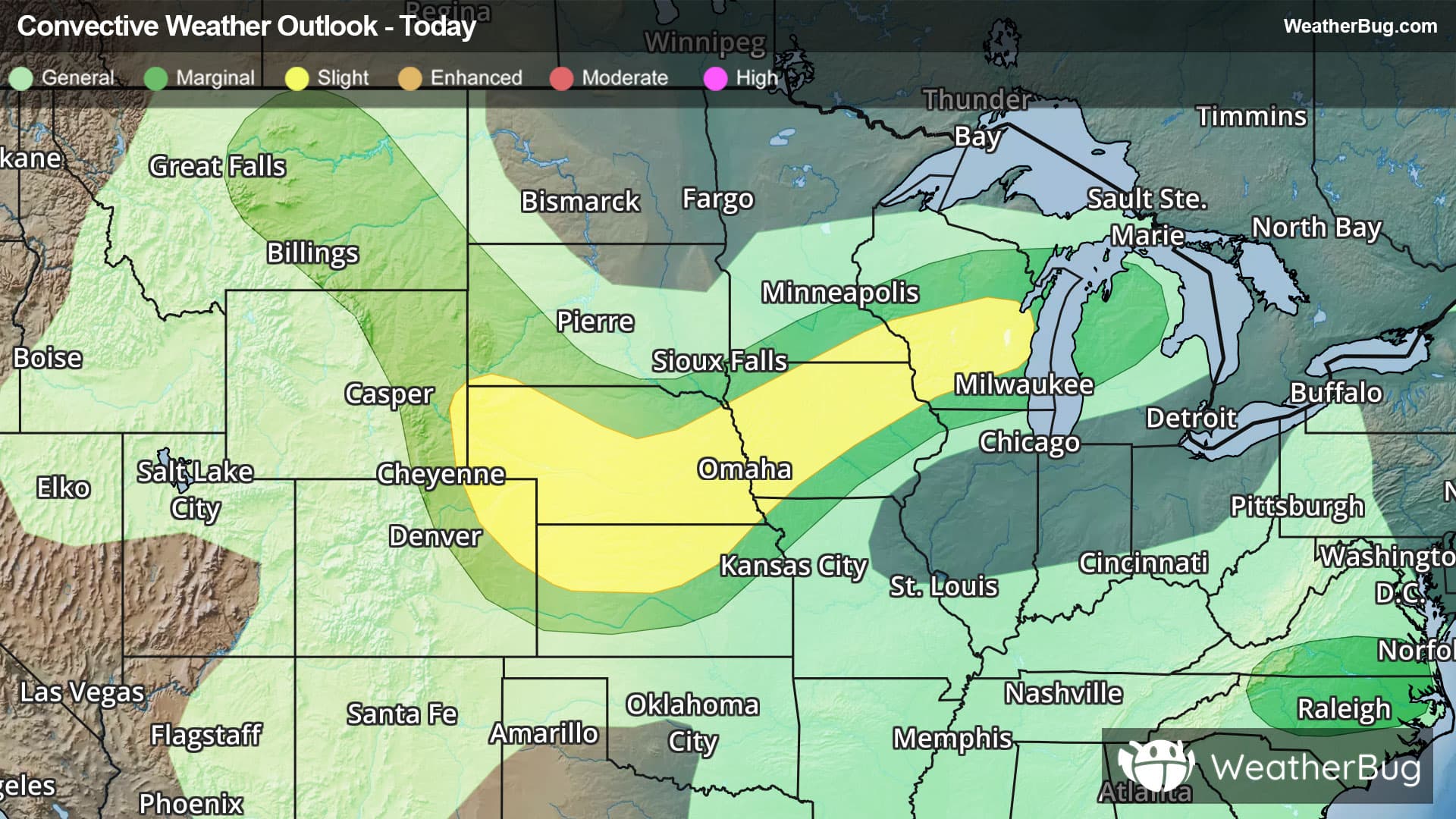 Today's Severe Weather Outlook