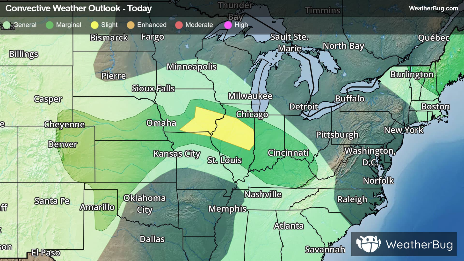 Today's Severe Weather Outlook
