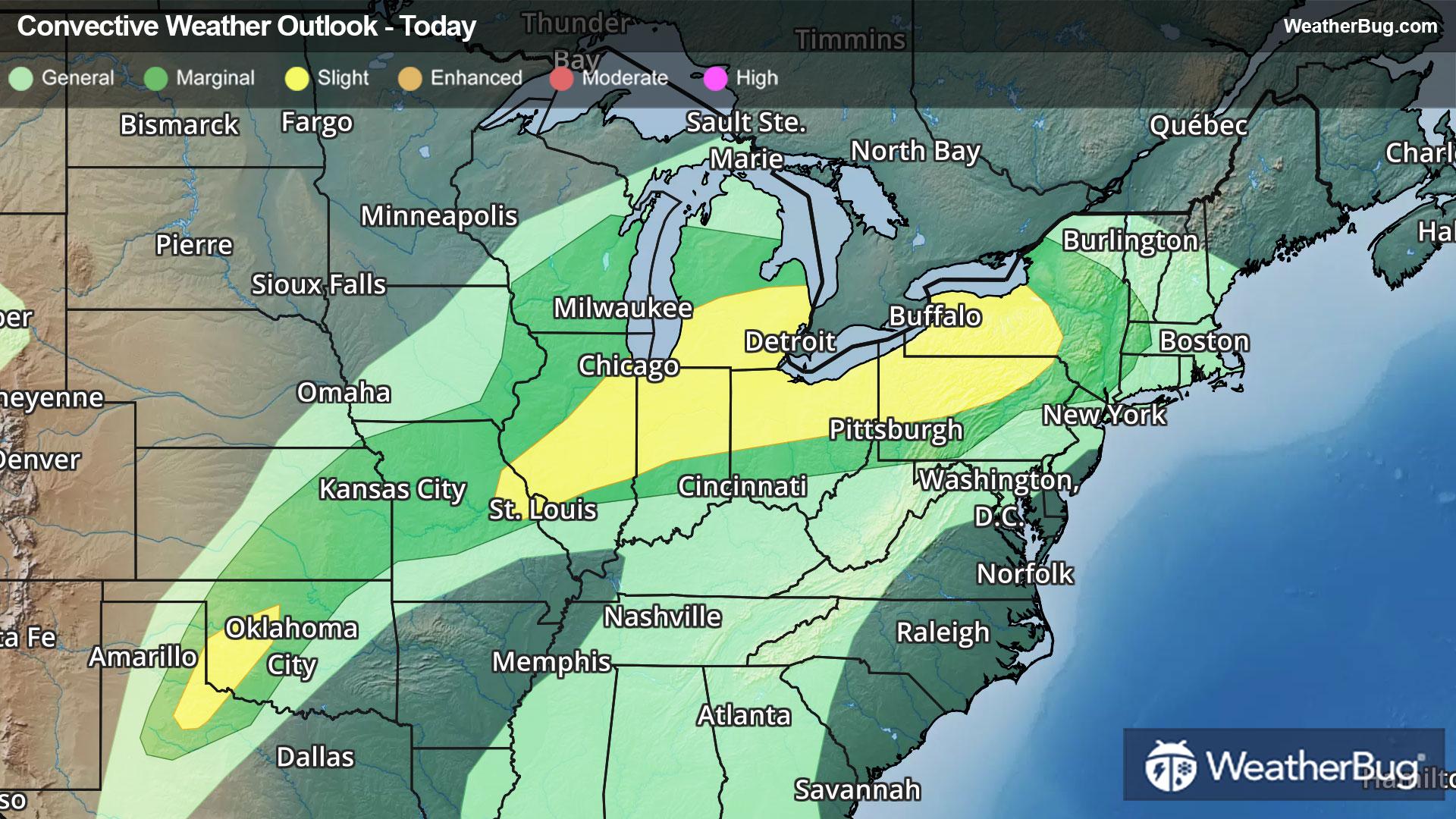 Today's Severe Weather Outlook