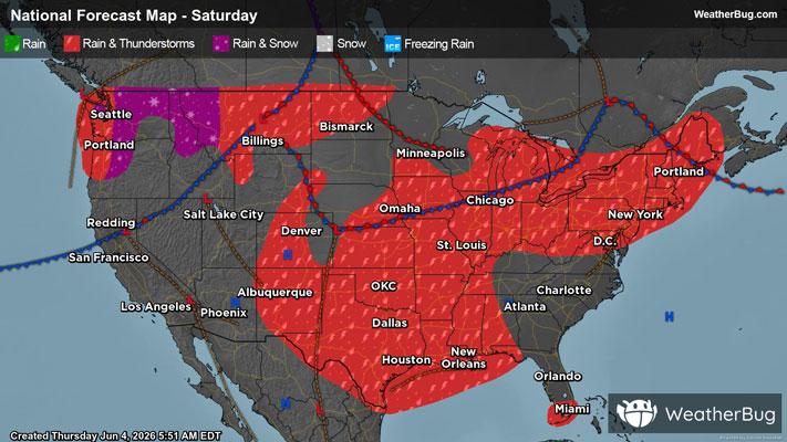 Weekend Weather Preview