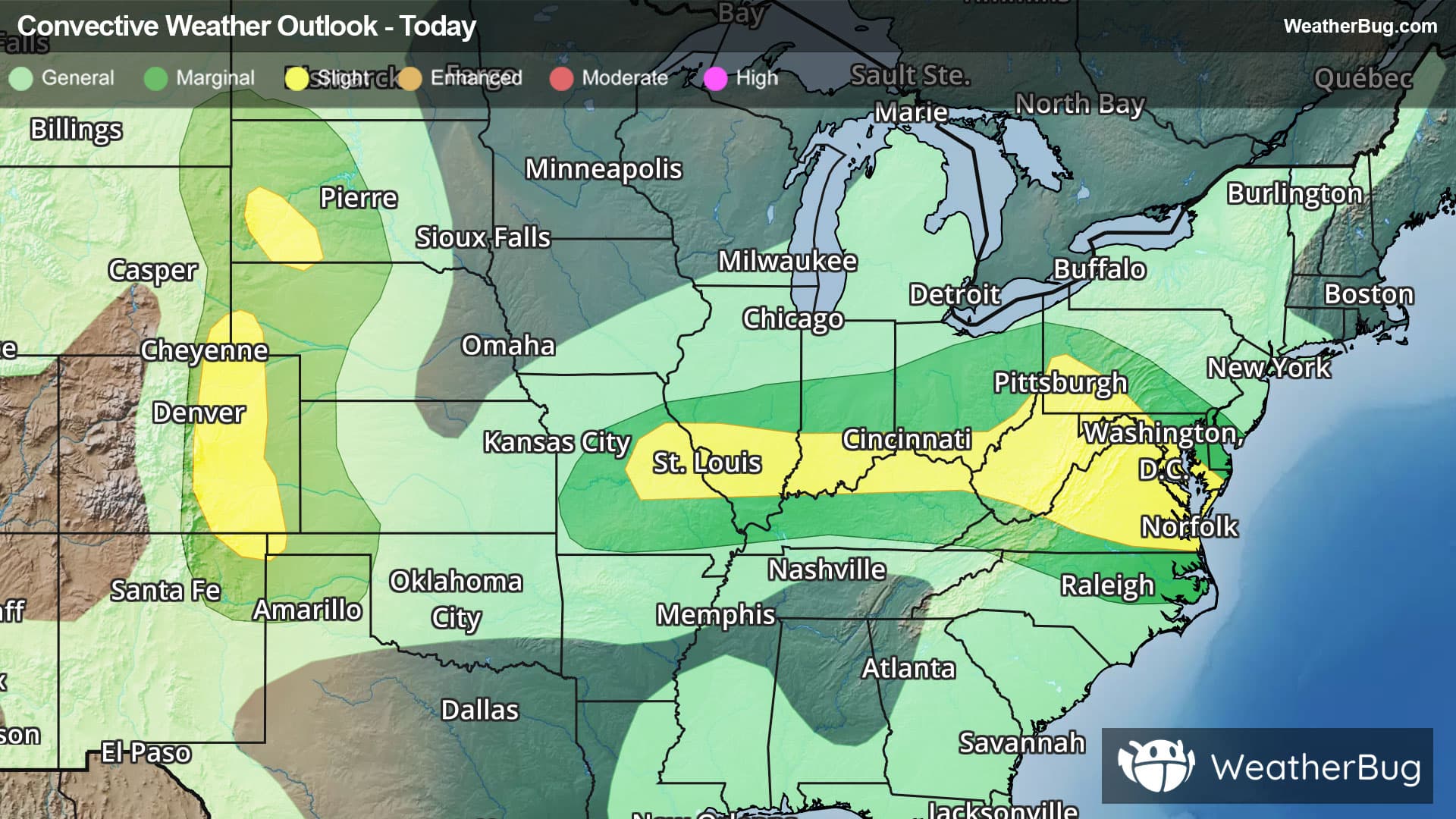Today's Severe Weather Outlook