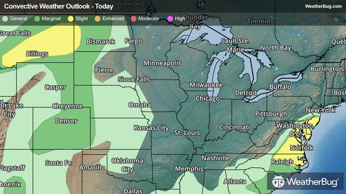 Today's Severe Weather Outlook