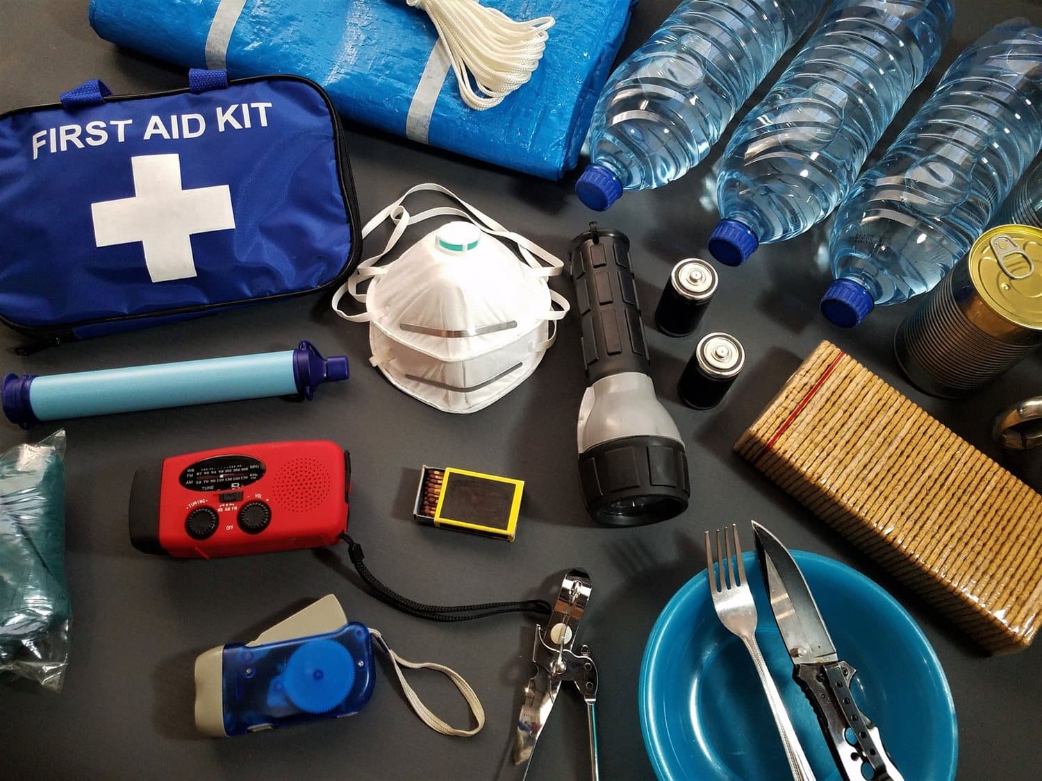 First Aid and Survival Kits (Roger Brown via pexels.com)
