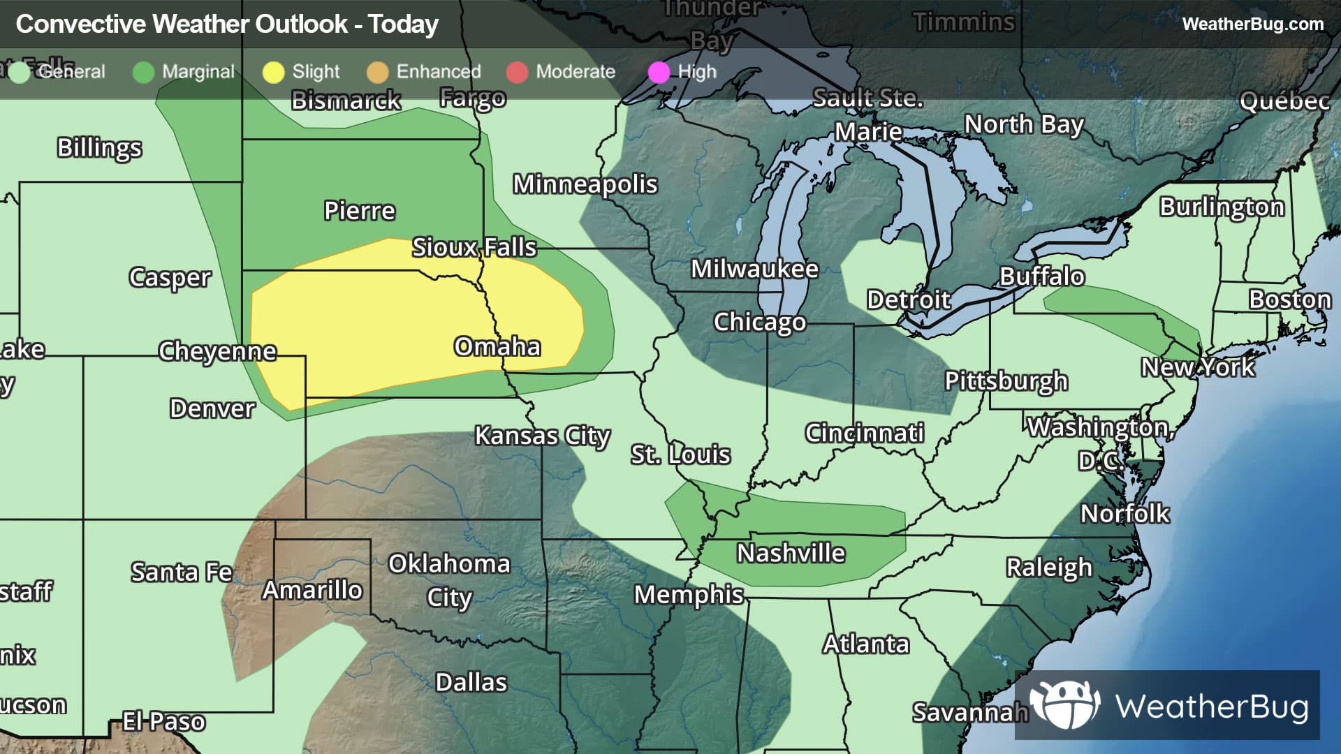 Today's Severe Weather Outlook