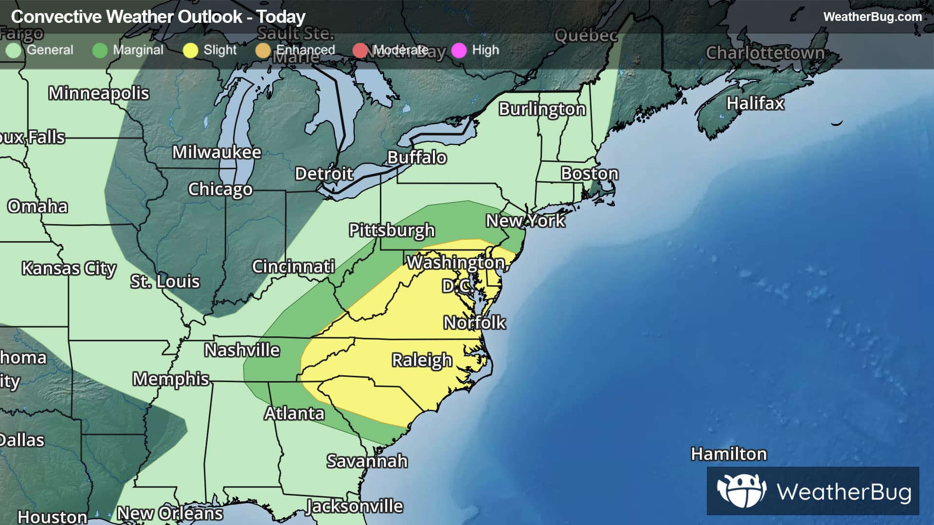 Severe Thunderstorm Outlook