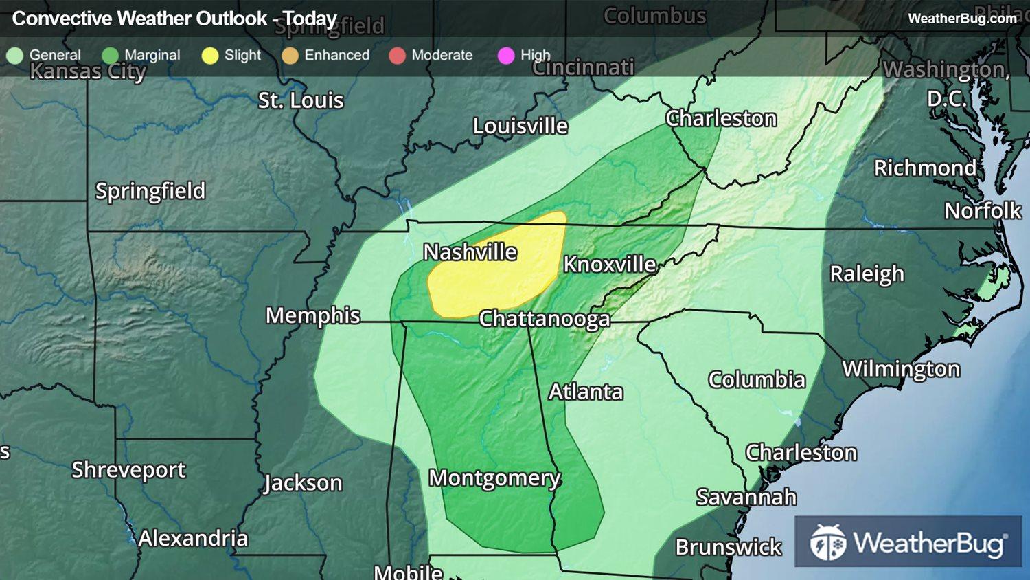 Today's Severe Weather Outlook