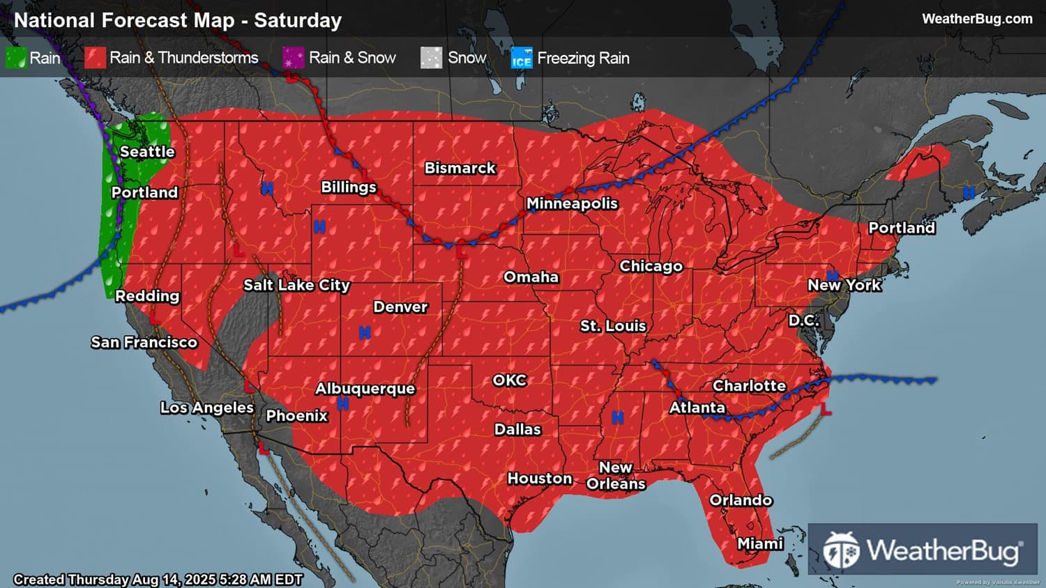 Weekend Weather Preview