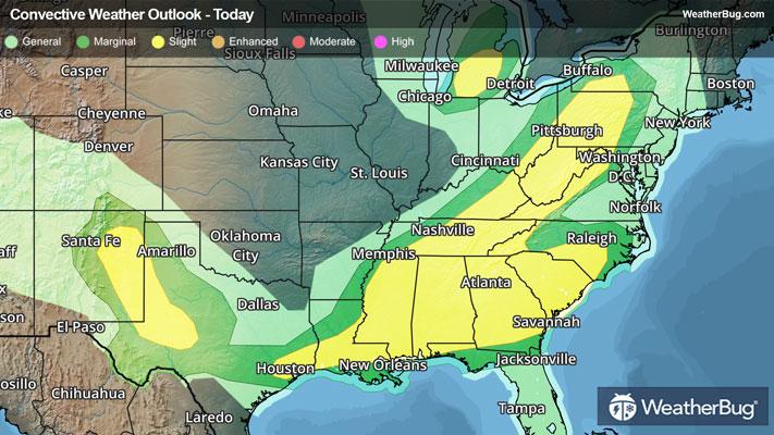 Today's Severe Weather Outlook