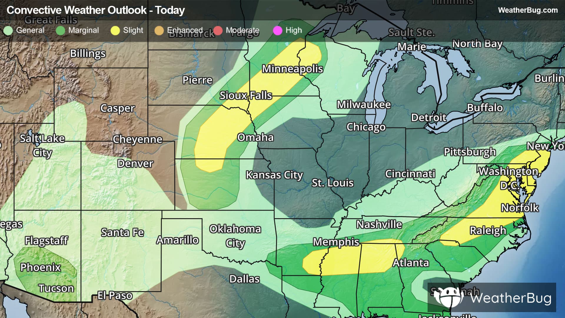 Today's Severe Weather Outlook