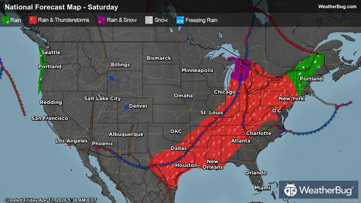 Weekend Weather Outlook
