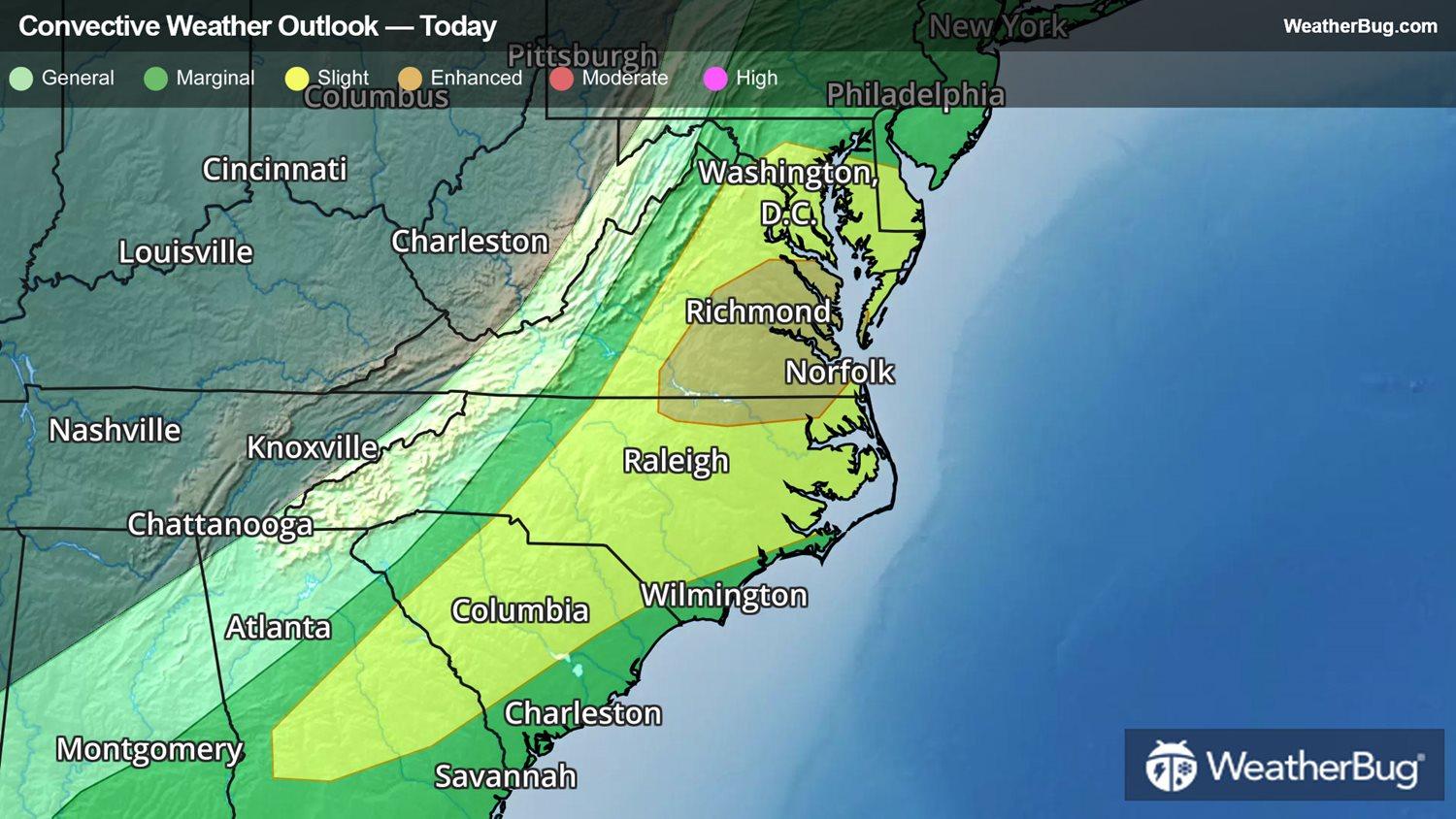 Today's Severe Weather Outlook