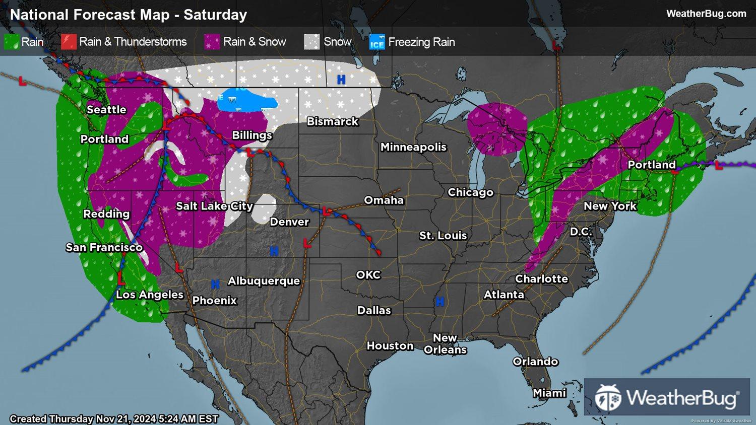 Weekend Weather Preview