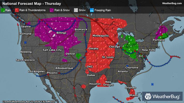 Today's Weather Outlook