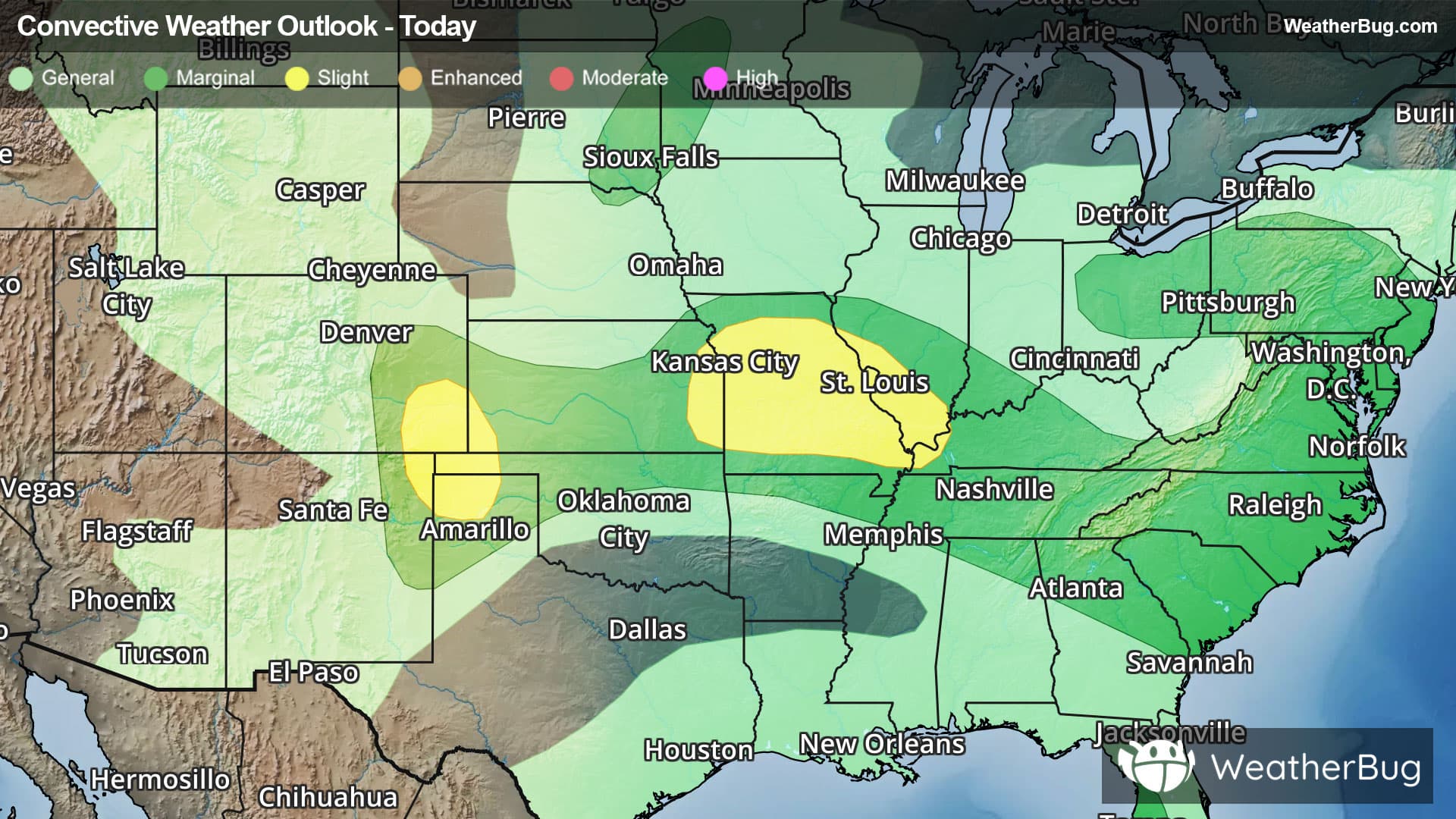 Today's Severe Weather Outlook