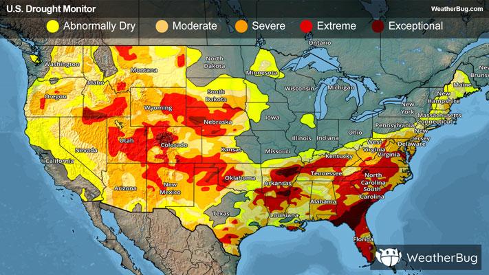 Drought Monitor for May 21, 2026