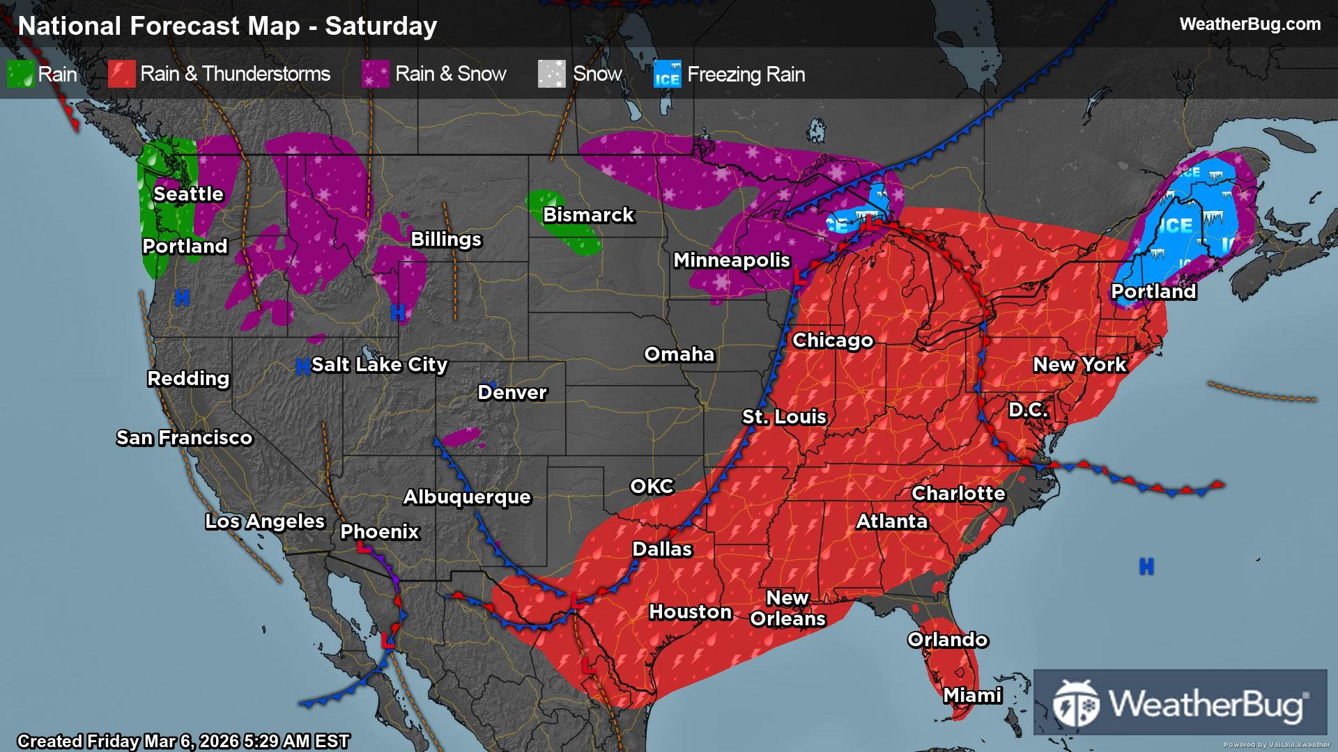 Weekend Weather Outlook