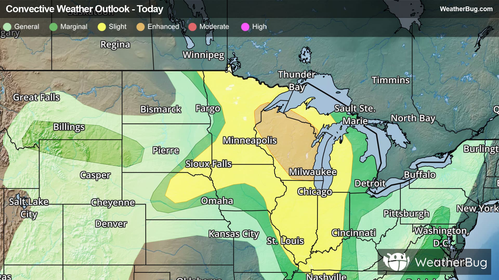 Today's Severe Weather Outlook