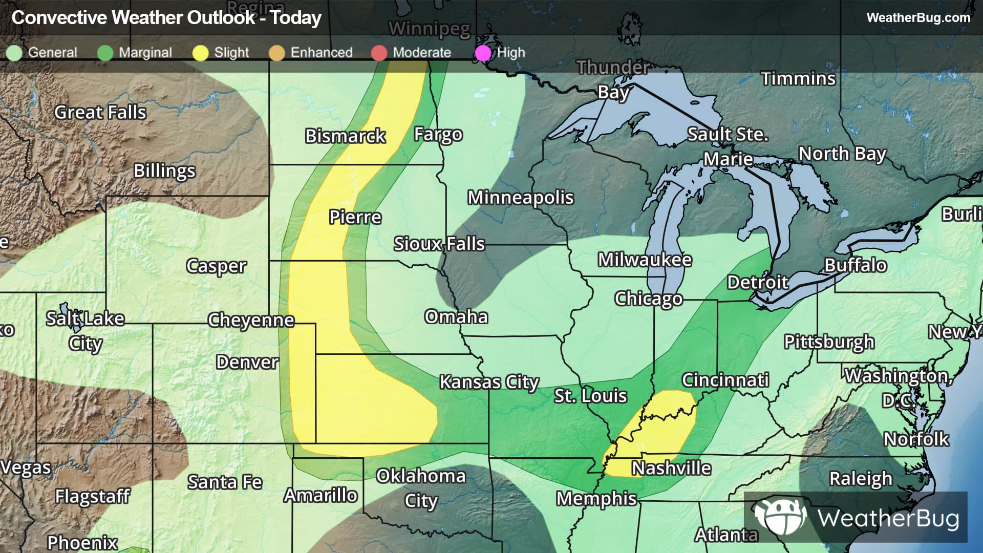 Today's Severe Weather Outlook